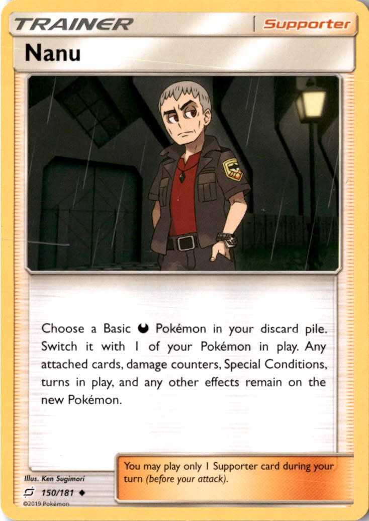 Nanu #150/181 - Team Up - Pokemon - Uncommon - Near Mint