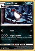 Honchkrow #115/196 - Lost Origin - Pokemon - Rare - Near Mint