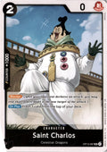 Saint Charlos #OP13-087 - Carrying On His Will - One Piece Card Game - Uncommon - Near Mint