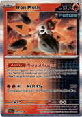Iron Moth #028/182 - Paradox Rift - Pokemon - Rare - Near Mint