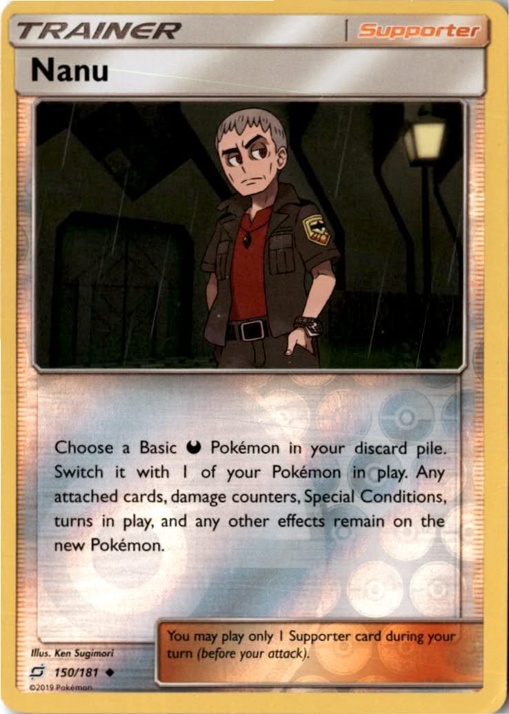 Nanu #150/181 - Team Up - Pokemon - Uncommon - Near Mint