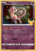 Mew #11/25 - Celebrations - Pokemon - Holo Rare - Near Mint