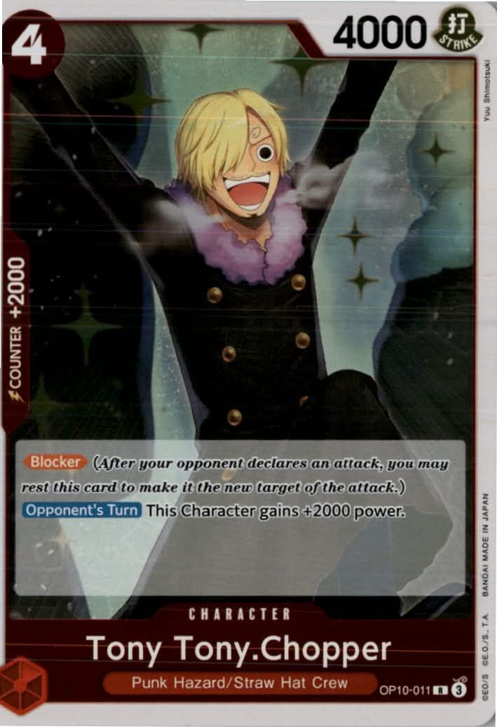 Tony Tony.Chopper #OP10-011 - Royal Blood - One Piece Card Game - Rare - Near Mint
