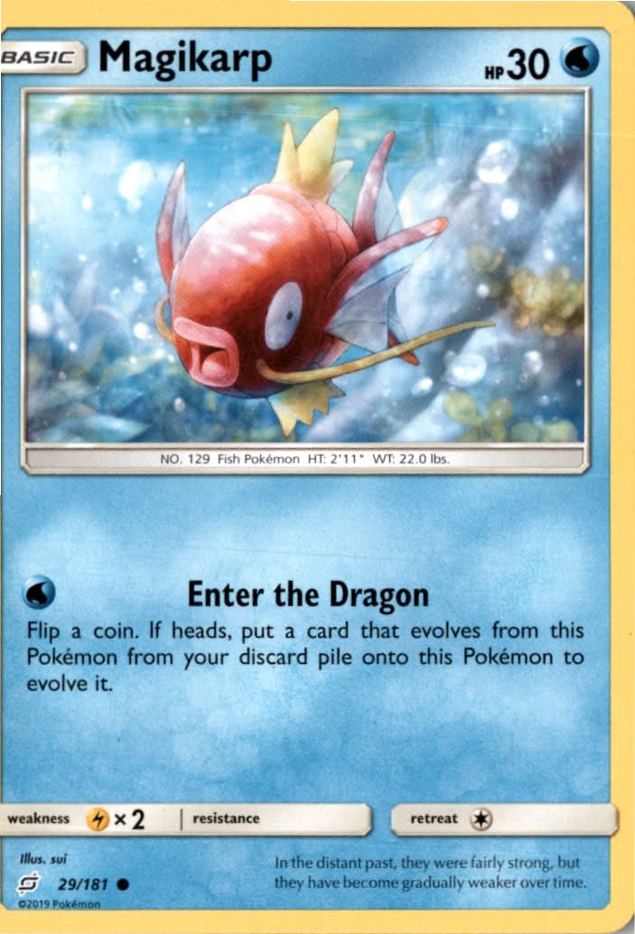 Magikarp #29/181 - Team Up - Pokemon - Common - Near Mint