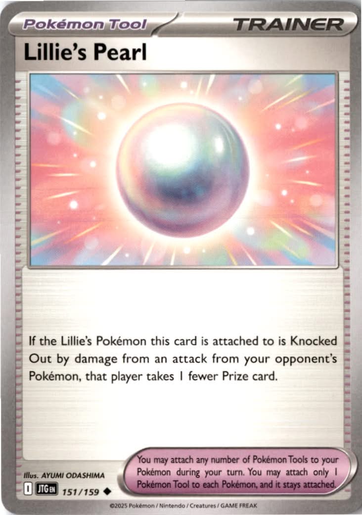 Lillie's Pearl #151/159 - Journey Together - Pokemon - Uncommon - Near Mint