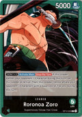 Roronoa Zoro (OP12-020) (ST-32 Reprint) #OP12-020 - Starter Deck 32: GREEN Roronoa Zoro - One Piece Card Game - Leader - Near Mint