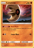 Lunatone #68/147 - Burning Shadows - Pokemon - Uncommon - Lightly Played