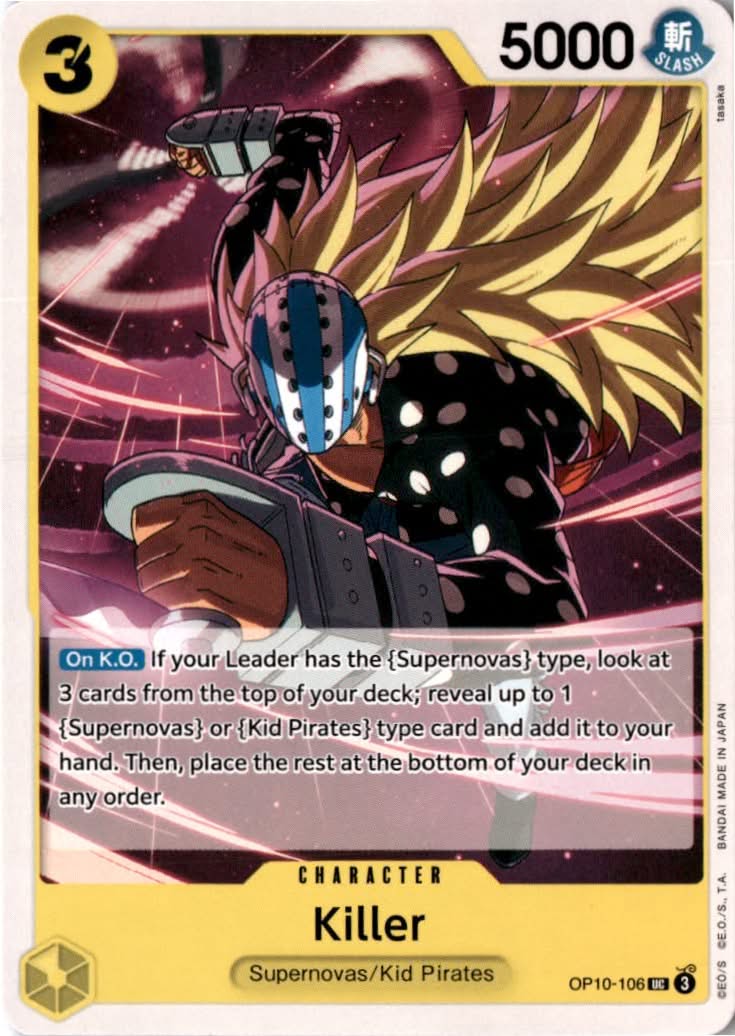 Killer #OP10-106 - Royal Blood - One Piece Card Game - Uncommon - Near Mint