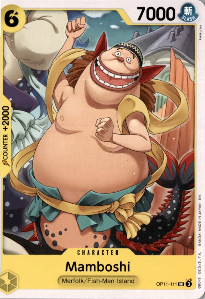 Mamboshi #OP11-111 - A Fist of Divine Speed - One Piece Card Game - Uncommon - Near Mint