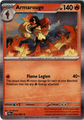 Armarouge #012/084 - ME05: Pitch Black - Pokemon - Rare - Near Mint