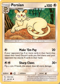 Persian #126/181 - Team Up - Pokemon - Uncommon - Near Mint