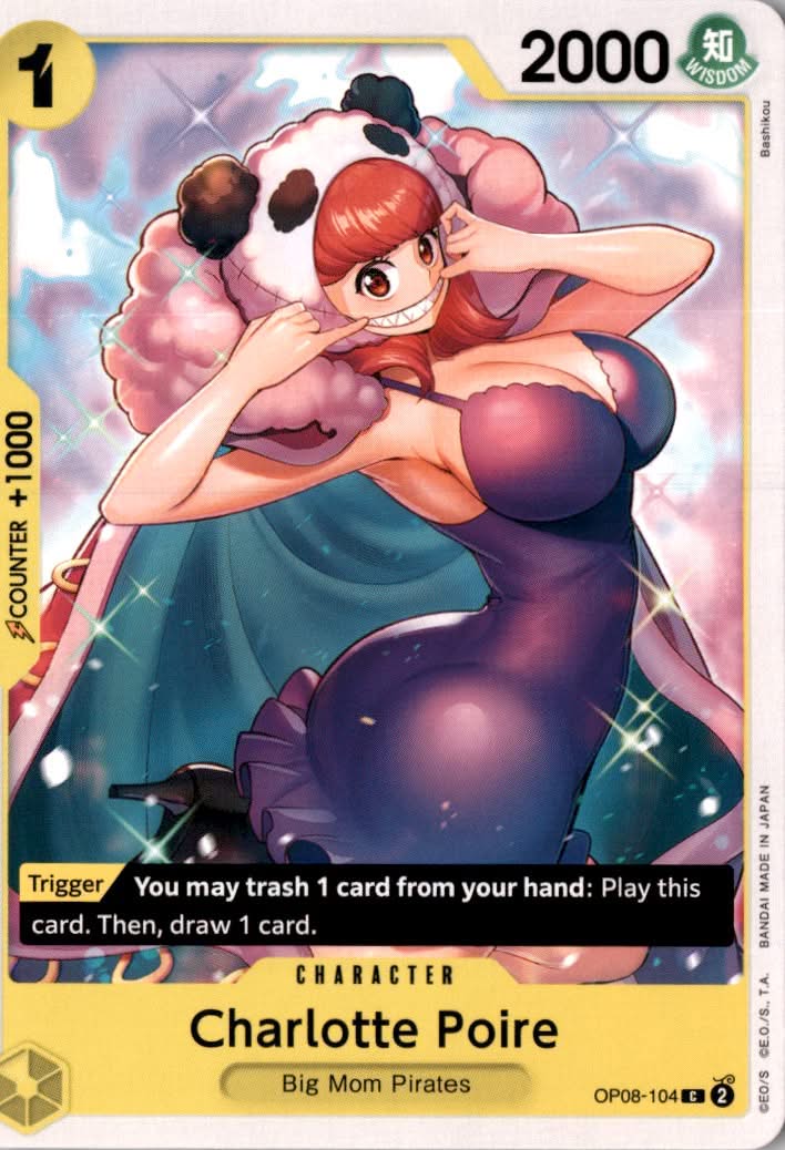 Charlotte Poire #OP08-104 - Two Legends - One Piece Card Game - Common - Near Mint