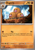 Dugtrio #104/197 - Obsidian Flames - Pokemon - Uncommon - Near Mint