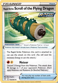 Rapid Strike Scroll of the Flying Dragon #153/203 - Evolving Skies - Pokemon - Uncommon - Near Mint