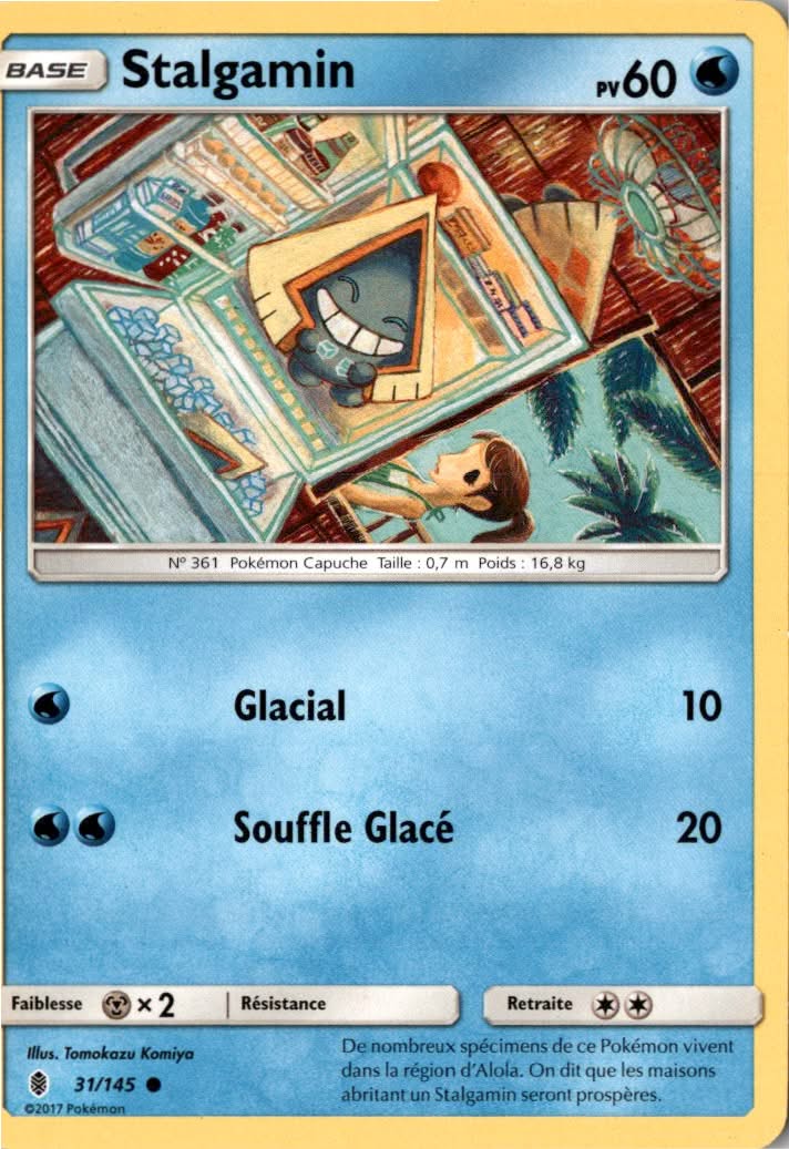 Snorunt #31/145 - Guardians Rising - Pokemon - Common - Lightly Played