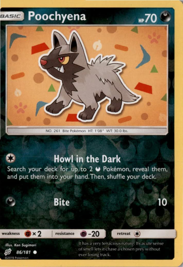 Poochyena #86/181 - Team Up - Pokemon - Common - Near Mint
