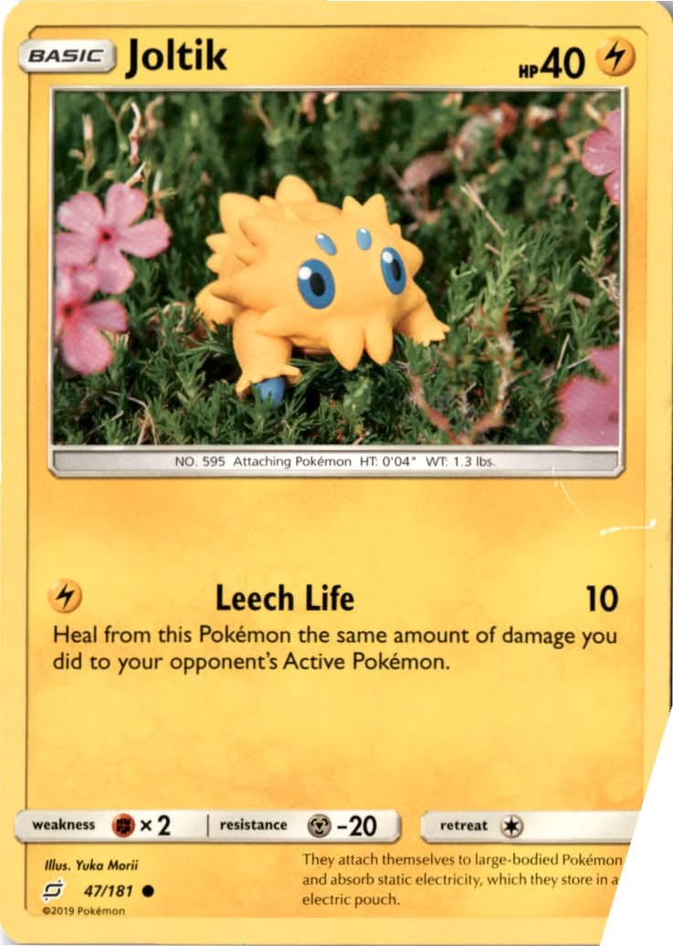 Joltik #47/181 - Team Up - Pokemon - Common - Lightly Played