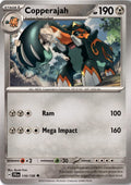 Copperajah #110/159 - Journey Together - Pokemon - Uncommon - Near Mint