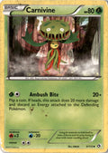 Carnivine #5/113 - Legendary Treasures - Pokemon - Uncommon - Moderately Played