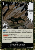 Ground Death #OP14-096 - The Azure Sea's Seven - One Piece Card Game - Rare - Near Mint
