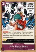 Little Black Bears #OP10-080 - Royal Blood - One Piece Card Game - Common - Near Mint