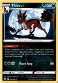 Thievul #104/189 - Astral Radiance - Pokemon - Rare - Near Mint