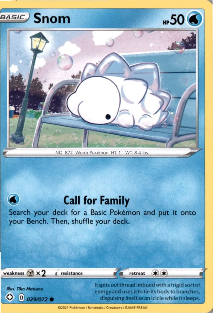 Snom #29/72 - Shining Fates - Pokemon - Common - Near Mint
