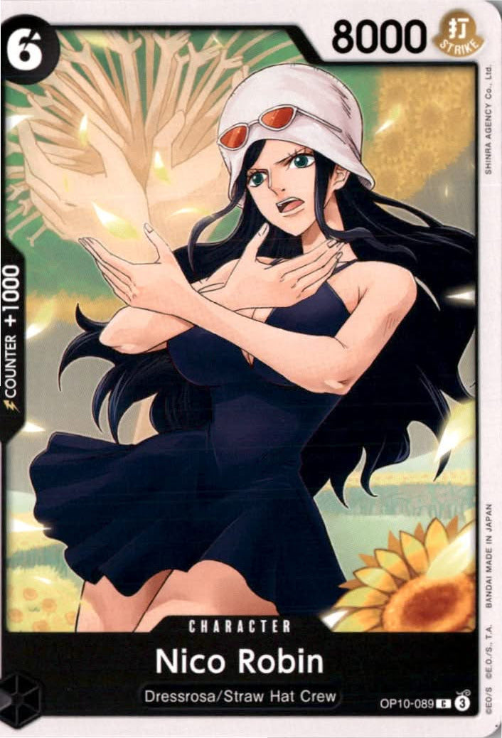 Nico Robin #OP10-089 - Royal Blood - One Piece Card Game - Common - Near Mint