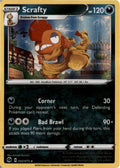 Scrafty #42/73 - Champion's Path - Pokemon - Holo Rare - Near Mint