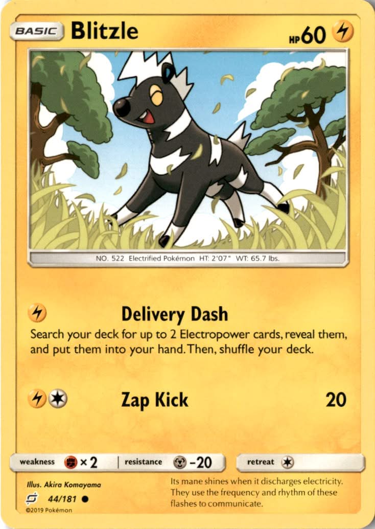 Blitzle #44/181 - Team Up - Pokemon - Common - Near Mint
