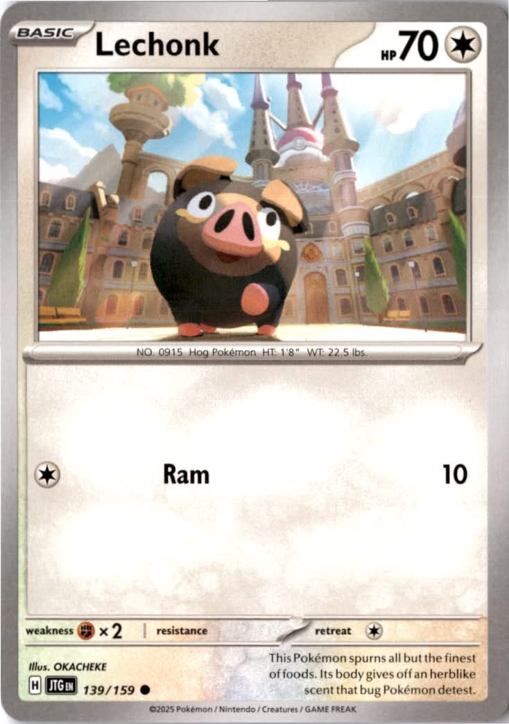 Lechonk #139/159 - Journey Together - Pokemon - Common - Near Mint