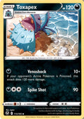 Toxapex #115/195 - Silver Tempest - Pokemon - Uncommon - Near Mint