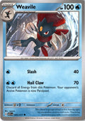 Weavile #045/217 - Ascended Heroes - Pokemon - Uncommon - Near Mint
