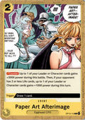 Paper Art Afterimage #OP13-115 - Carrying On His Will - One Piece Card Game - Common - Near Mint