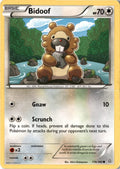 Bidoof #116/160 - Primal Clash - Pokemon - Common - Moderately Played