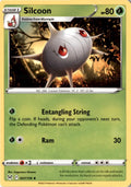 Silcoon #007/196 - Lost Origin - Pokemon - Uncommon - Near Mint