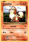 Growlithe #17/108 - Evolutions - Pokemon - Common - Lightly Played