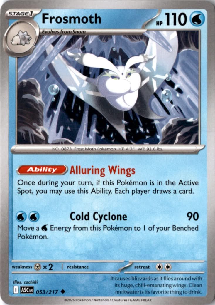 Frosmoth #053/217 - Ascended Heroes - Pokemon - Uncommon - Near Mint