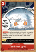Ten-Layer Igloo (Reprint) (PRB-02 Reprint) #OP10-018 - Premium Booster -The Best- Vol. 2 - One Piece Card Game - Common - Near Mint