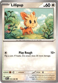 Lillipup #074/86 - White Flare - Pokemon - Common - Near Mint
