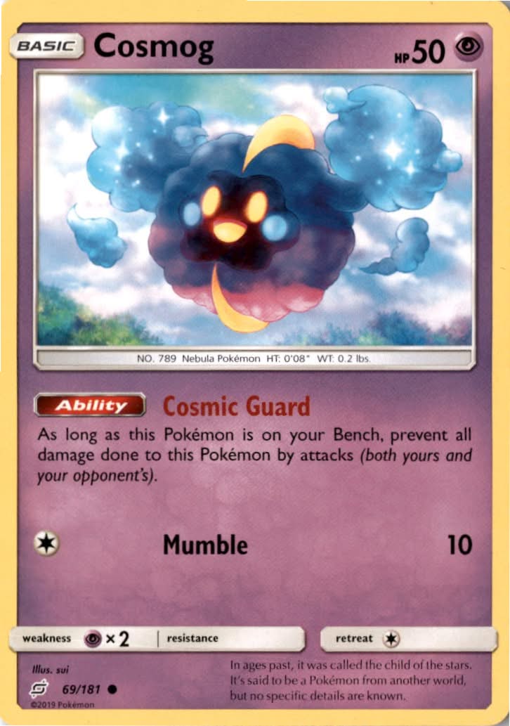 Cosmog #69/181 - Team Up - Pokemon - Common - Near Mint