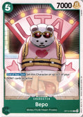 Bepo #OP13-035 - Carrying On His Will - One Piece Card Game - Common - Near Mint