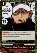 Time for the Counterattack #OP14-018 - The Azure Sea's Seven - One Piece Card Game - Rare - Near Mint