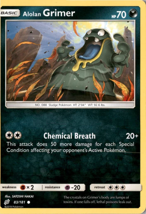 Alolan Grimer #83/181 - Team Up - Pokemon - Common - Near Mint