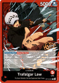 Trafalgar Law #OP14-001 - The Azure Sea's Seven - One Piece Card Game - Leader - Near Mint
