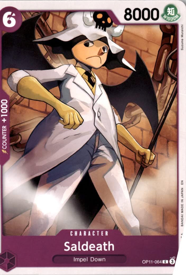 Saldeath #OP11-064 - A Fist of Divine Speed - One Piece Card Game - Common - Near Mint