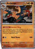 Archeops #051/86 - White Flare - Pokemon - Rare - Near Mint