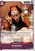 Inuarashi #OP13-061 - Carrying On His Will - One Piece Card Game - Common - Near Mint