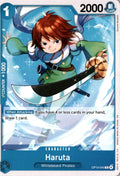 Haruta #OP13-045 - Carrying On His Will - One Piece Card Game - Common - Near Mint