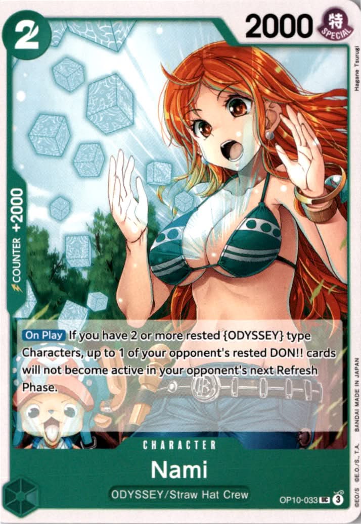 Nami #OP10-033 - Royal Blood - One Piece Card Game - Uncommon - Near Mint